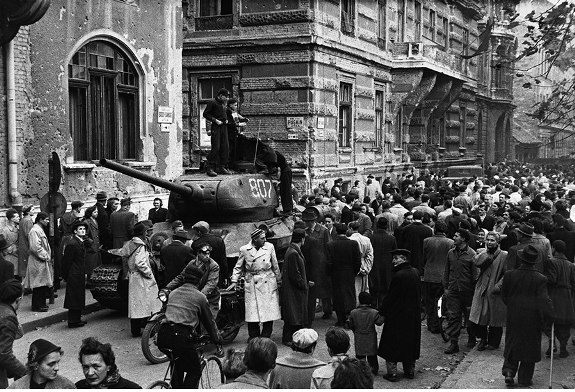 Восстание в Венгрии. Фото: 1956 г.