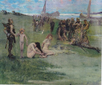 Рабы, захваченные викингами